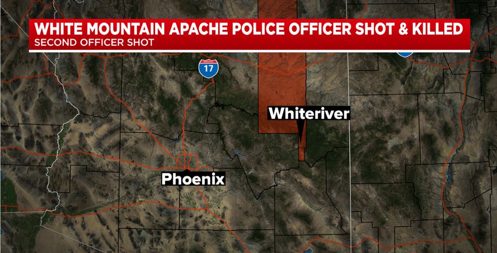 Whiteriver is nearly 200 miles from the Phoenix metro area.