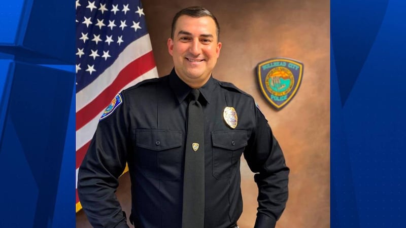 Officer Belarmino Diaz died Monday following a car crash while he was off-duty.