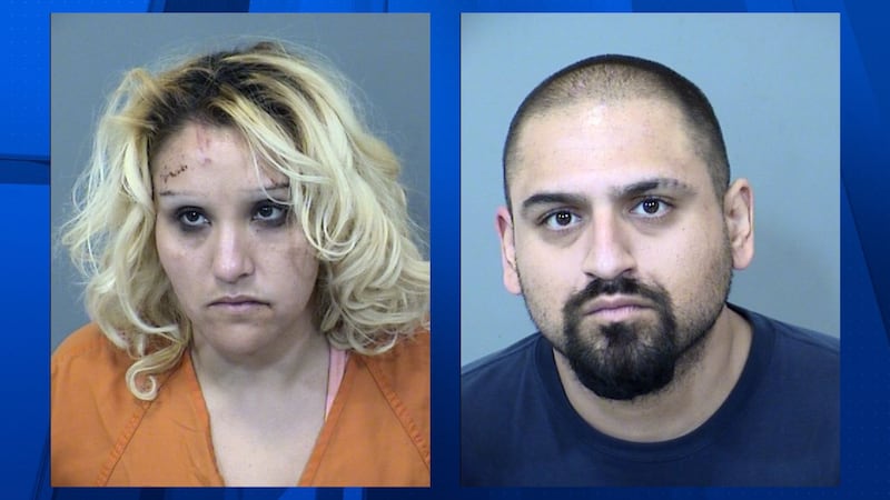 Crystal Hulsey, 33, and Jose Jaquez, 32, were charged with assault, armed robbery with a...