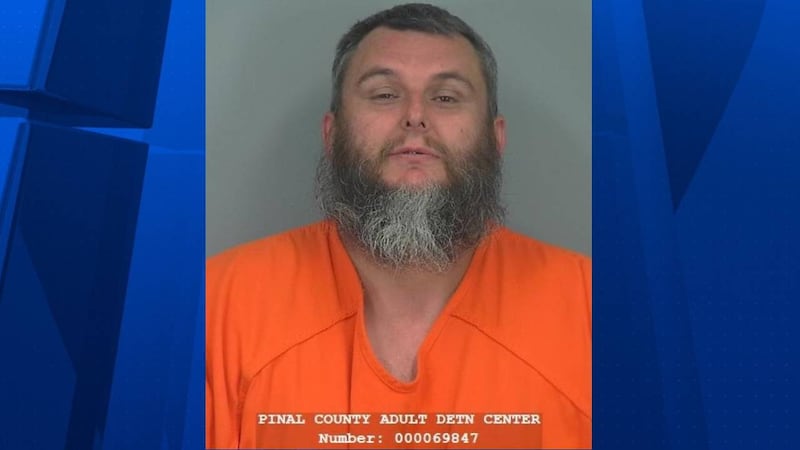 Travis Armstrong, 45, is jailed on a second-degree murder charge for allegedly shooting...
