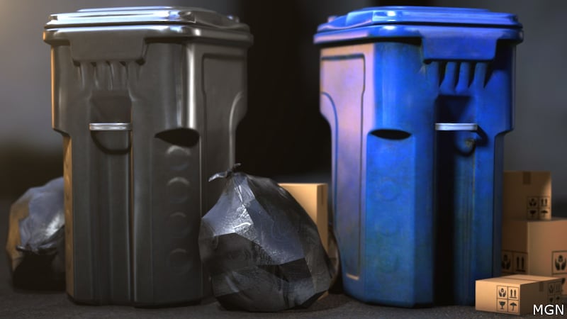 File photo of trash.
