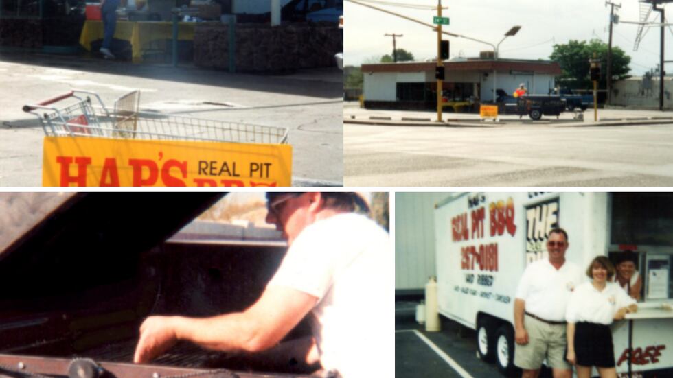The early start up years of Hap's Pit Barbecue.