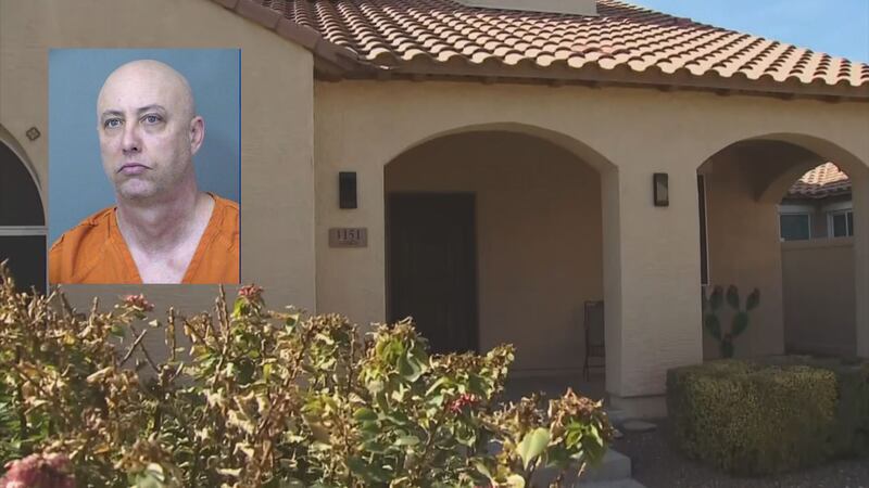 48-year-old Michael Kaser was taken into custody after officers made contact him on the scene.