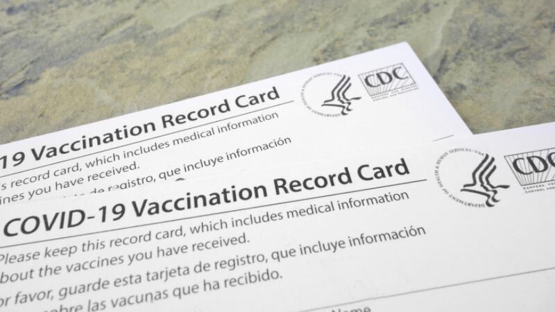 Authorities say a New York couple plead guilty to using fake vaccine cards to enter a stadium...