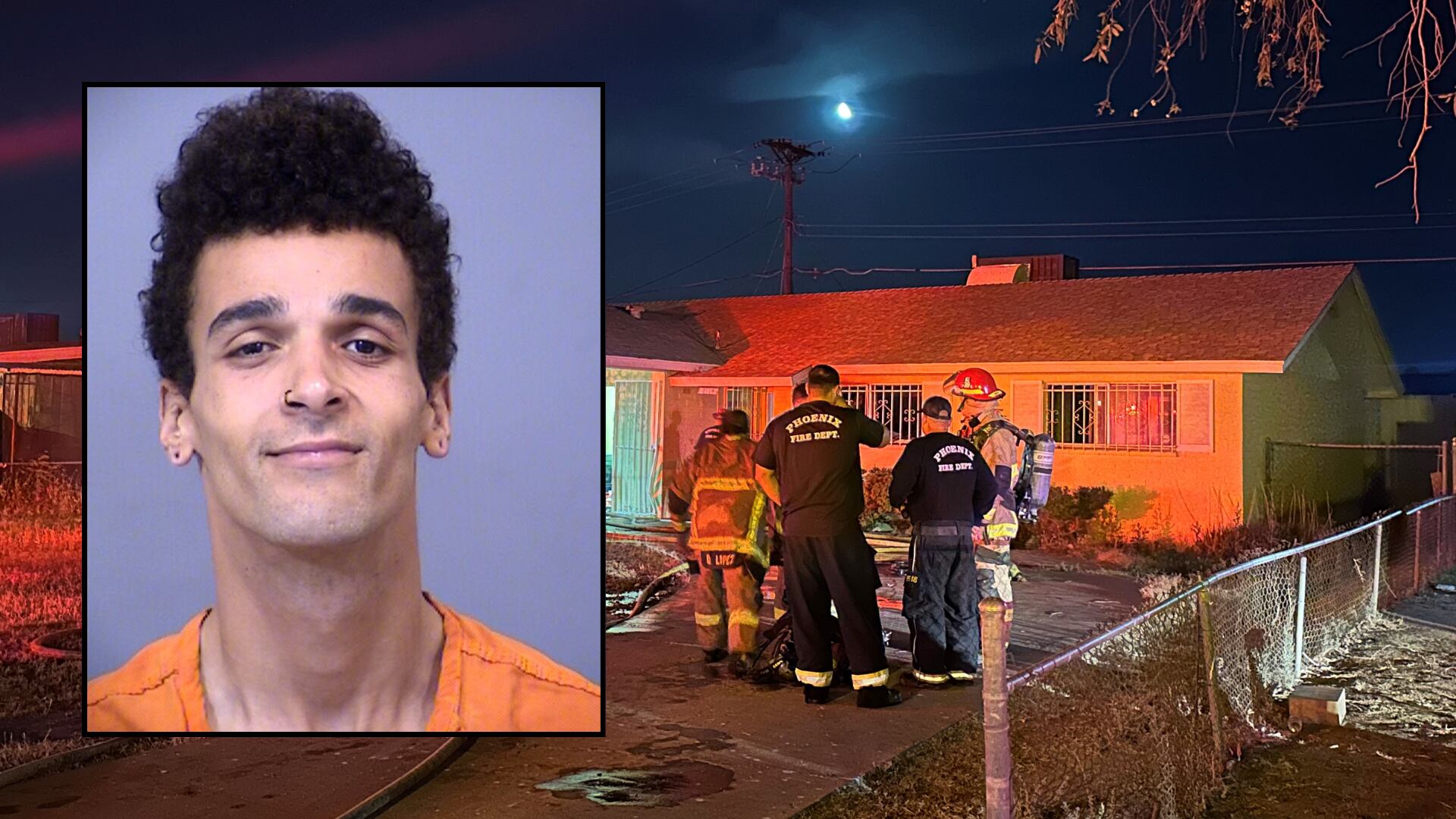 Man accused of arson after south Phoenix house fire - Vimarsana News