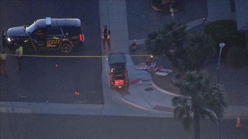 The crash happened in a neighborhood near Stardust Boulevard and Osprey Drive, off Grand Avenue.