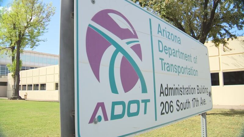 ADOT manages the freeways, driver's licenses, and vehicle registrations.