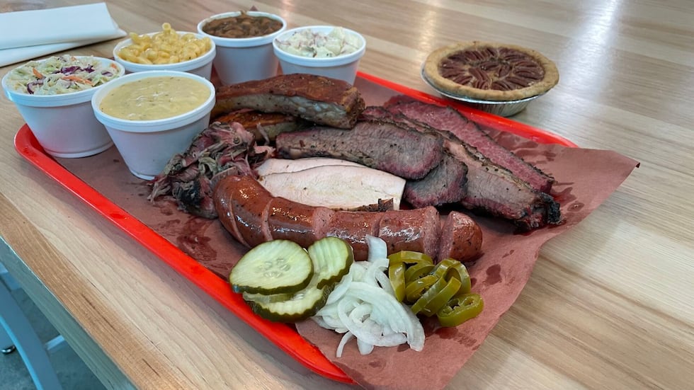 Little Miss BBQ platter in Phoenix, Arizona