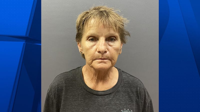 Christine Walters was booked on two counts of burglary into the Mohave County Jail in Kingman.