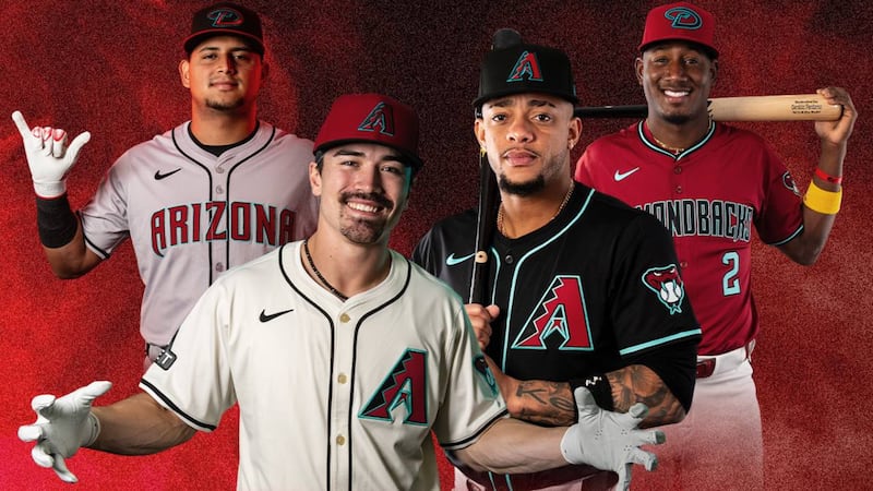 The D-backs have unveiled four new uniforms for the 2024 season.