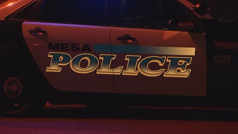 Authorities say the suspect turned around and began running on foot toward officers.