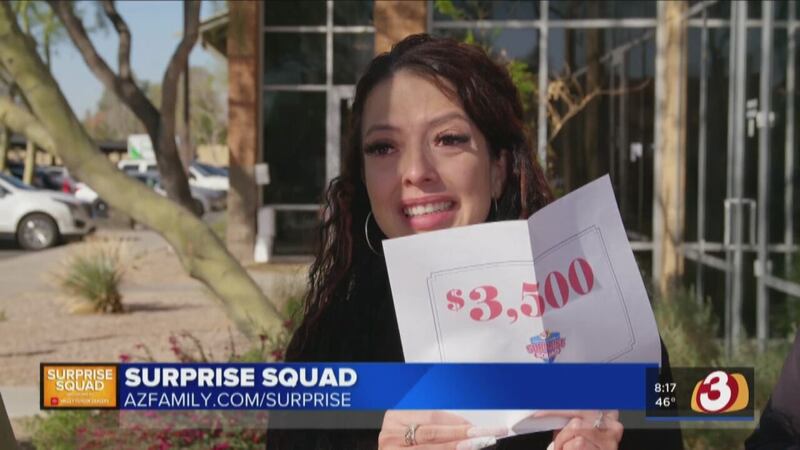 When the Arizona's Family Surprise Squad heard about everything a Gilbert single mom battling...