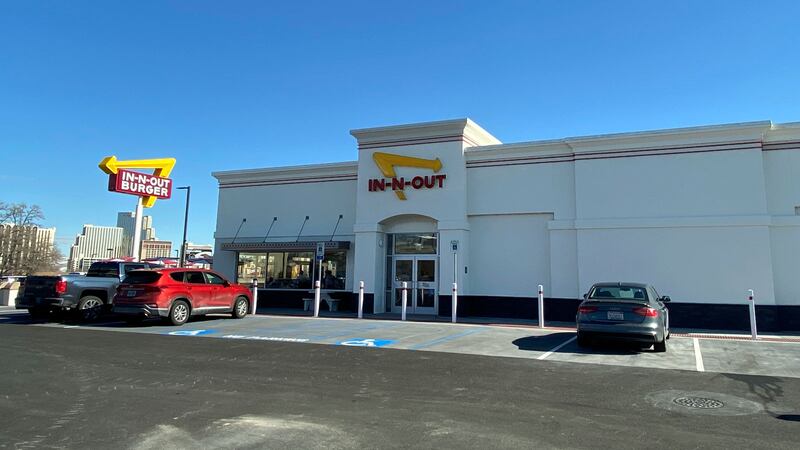 File photo of the the In-N-Out Burger at Keystone Avenue and West fifth Street in Reno, Nevada.