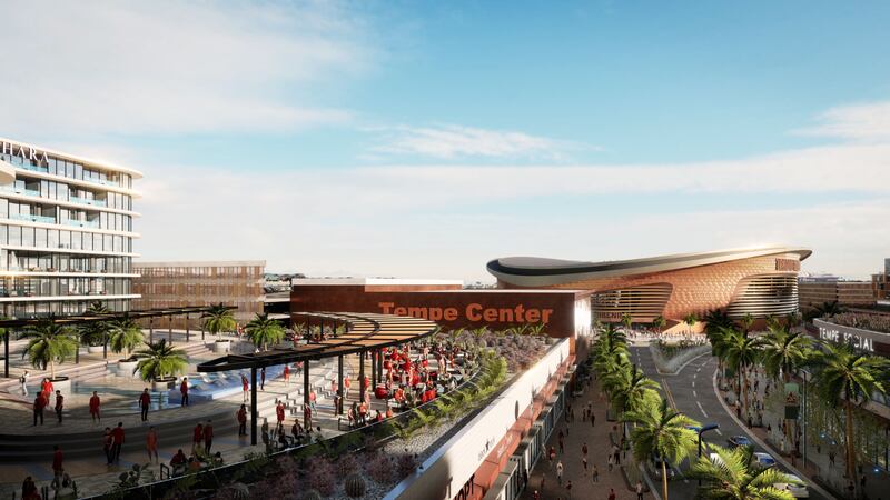 The $2 billion entertainment district was proposed to be built on 46 acres of land currently...