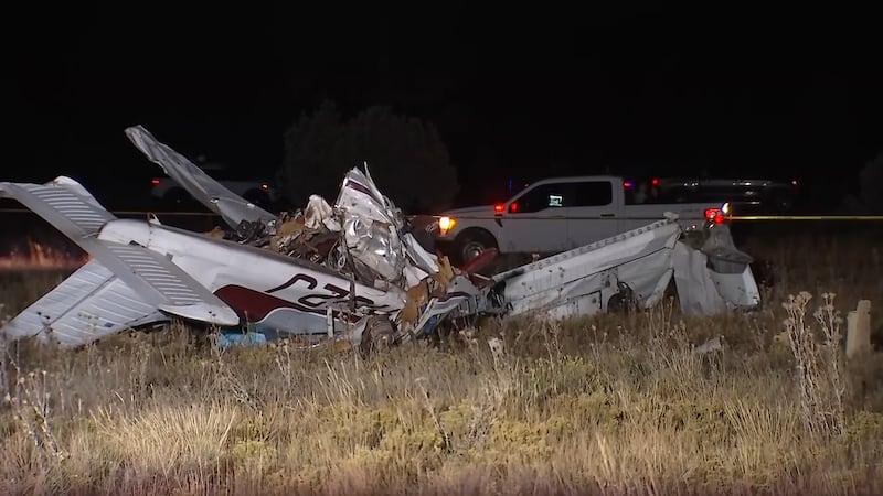 A plane crash that left three dead in Williams last month.