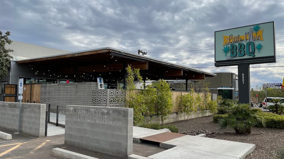 Little Miss BBQ's Sunnyslope location in Phoenix, Arizona.