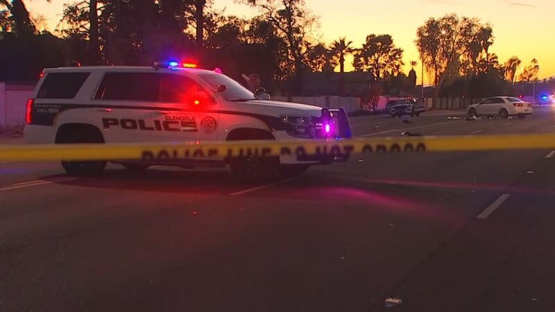 Police say a woman was driving west on Peoria Avenue when she hit a man who was crossing...