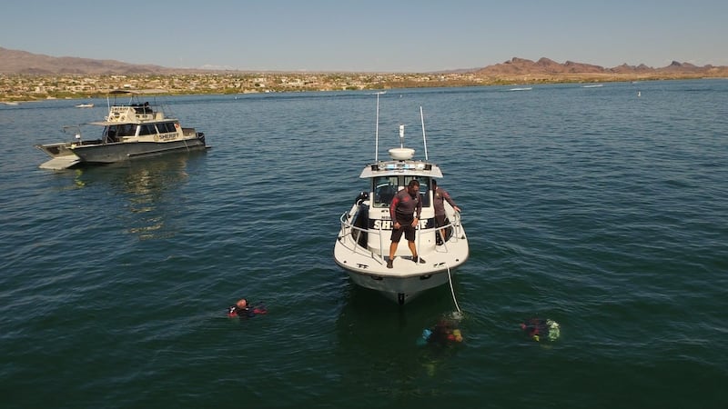 Mohave County Sheriff deputies, along with the San Bernardino Sheriff's Department found...