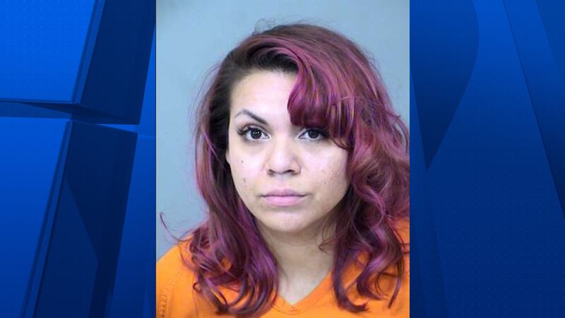 Police say Christina Leon, 33, assaulted a Scottsdale police officer and detention officers at...