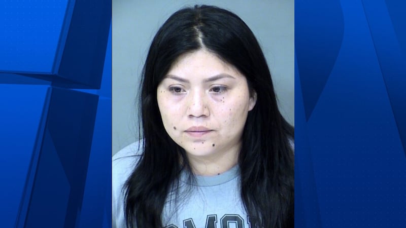 Lupita Alvarez-Beltran was booked into jail on one count of child abuse.