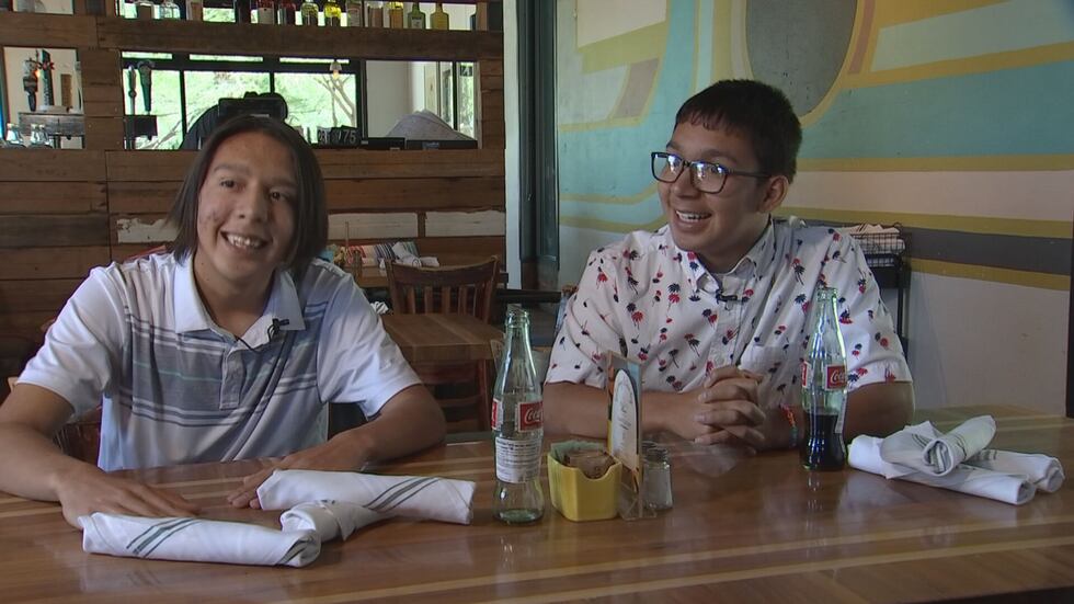 Juan (left) and Angel