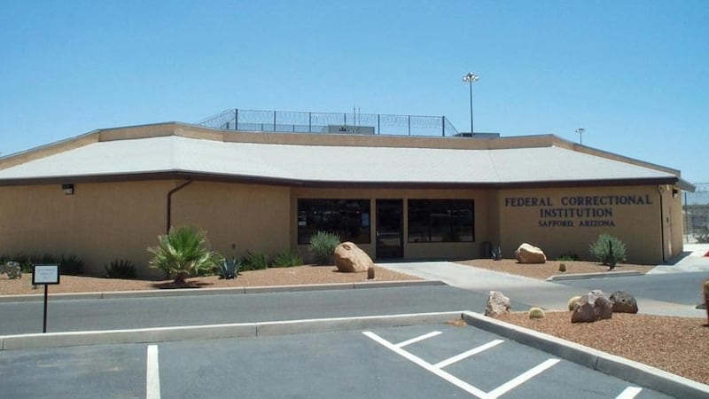 The Safford Federal Correctional Institution in the southeast region of Arizona, east of Mount...