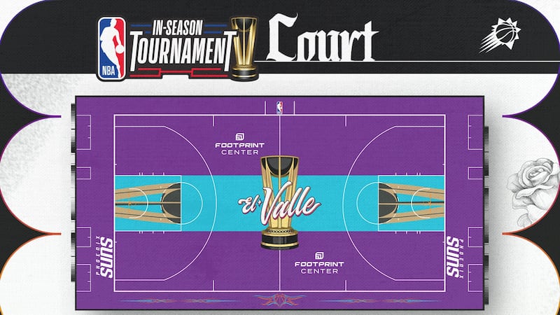 The court will on full display during the inaugural NBA In-Season Tournament that tips off on...