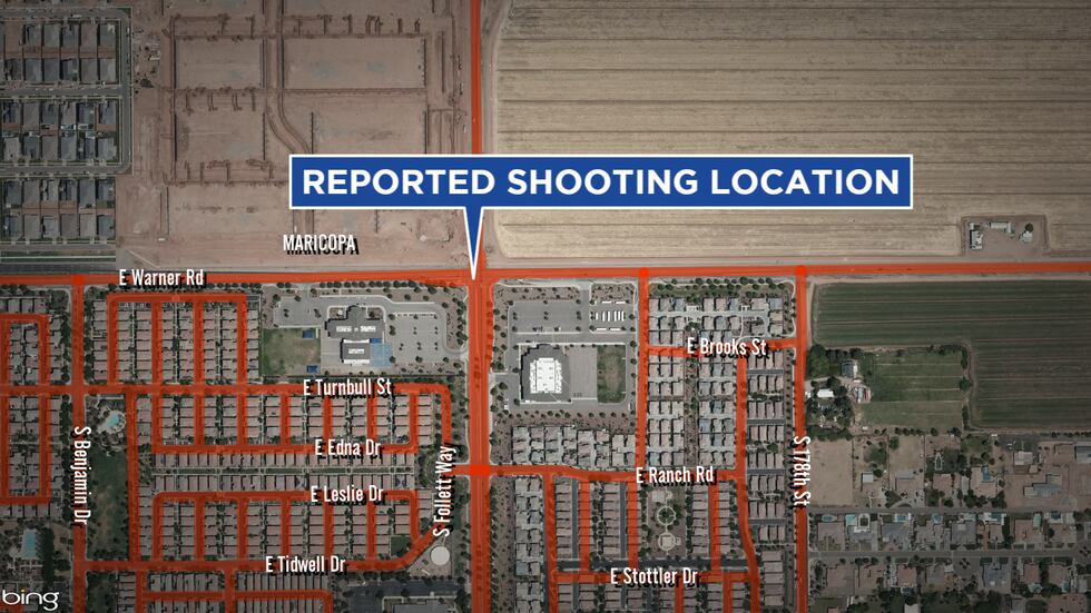 One person is dead after a reported shooting in east Gilbert, near Recker and Warner roads.