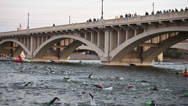 This year’s Ironman Arizona triathlon had over 1,700 athletes from 38 countries, regions,...