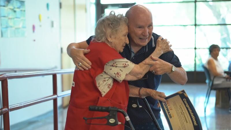 Lorrie organizes entertaining bingo games and plans three to four dinner events each year.