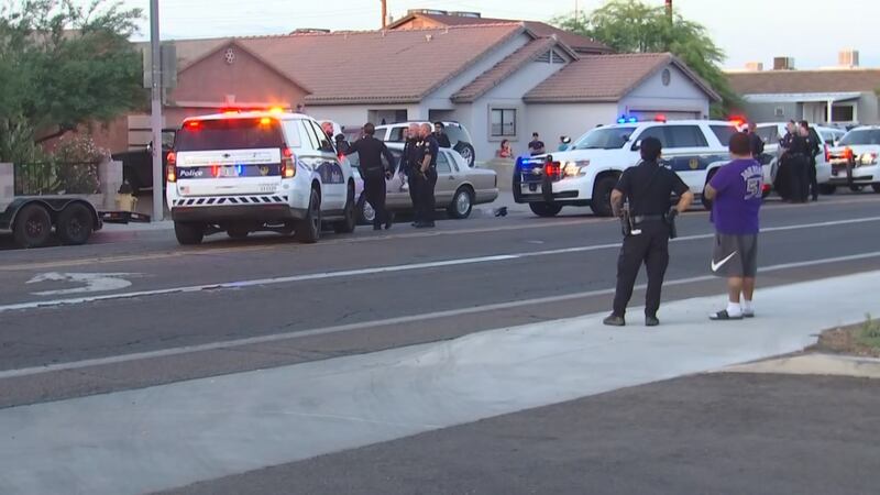A man has been arrested after a shooting broke out in a south Phoenix neighborhood Saturday...